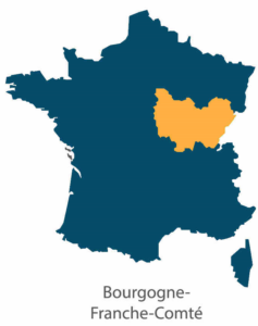 Région Bourgogne Franche Comté maisons d'arrêt