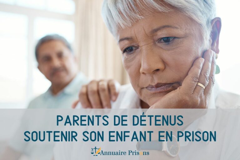 soutenir son enfant en prison