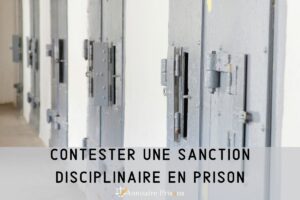 contester une sanction disciplinaire