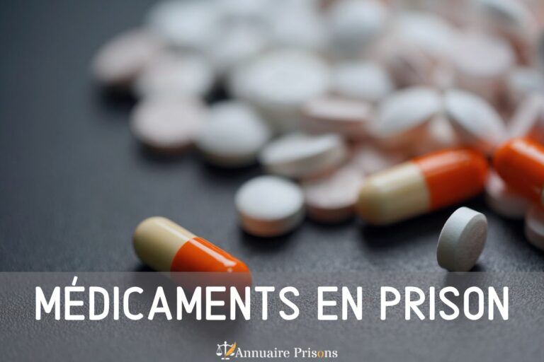 médicaments en prison