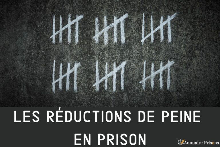 réductions de peine en prison