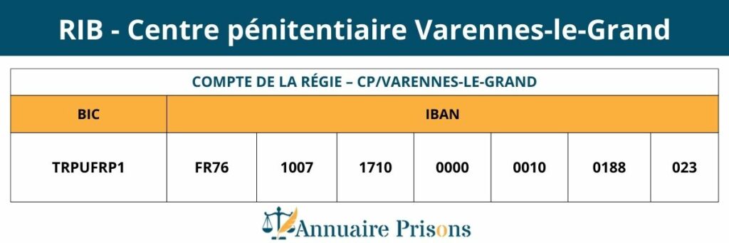 RIB prison Varennes-le-Grand