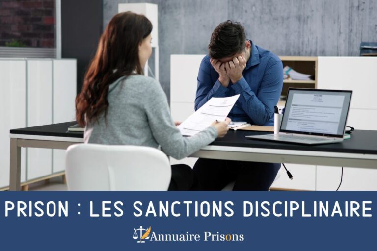 prison sanctions disciplinaire