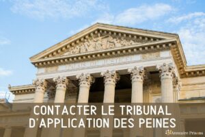 contacter le tribunal d'application des peines