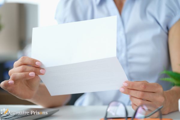 femme ayant dans les mains une lettre de motivation