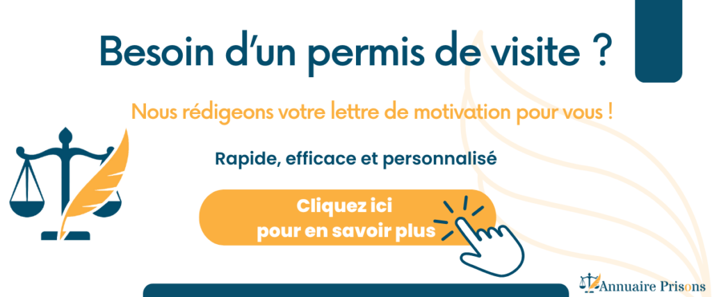 rédaction lettre motivation permis visite