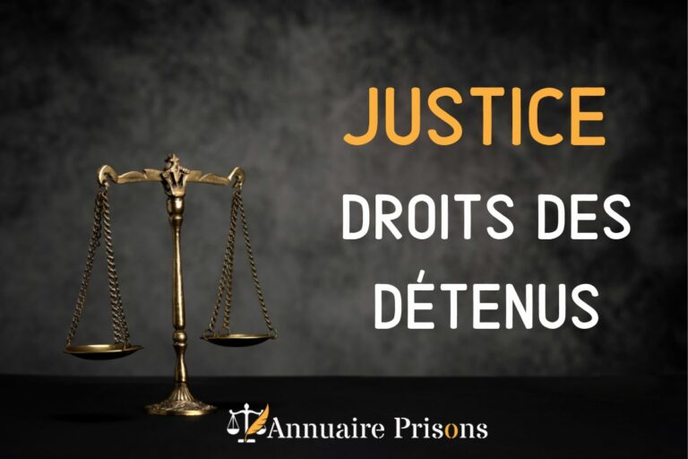 justice droits des détenus