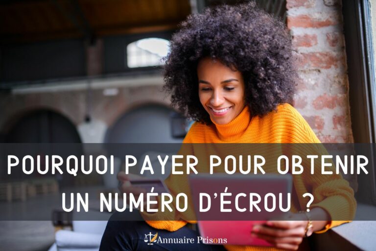 numéro d'écrou payant