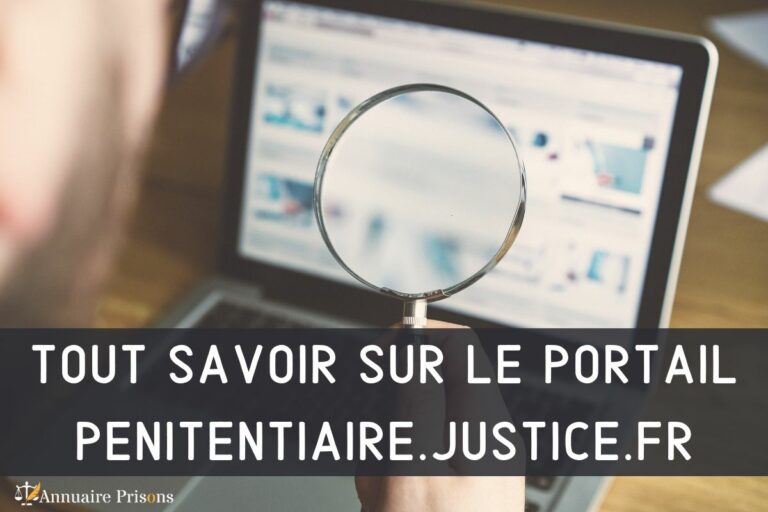 penitentiaire-justice.fr site internet