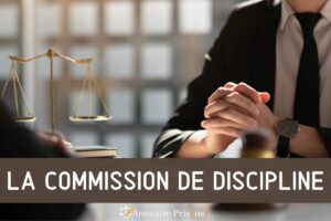 la commission de discipline