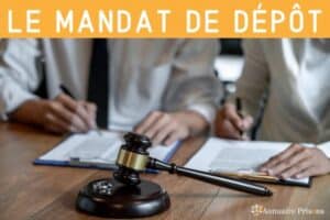 le mandat de dépôt