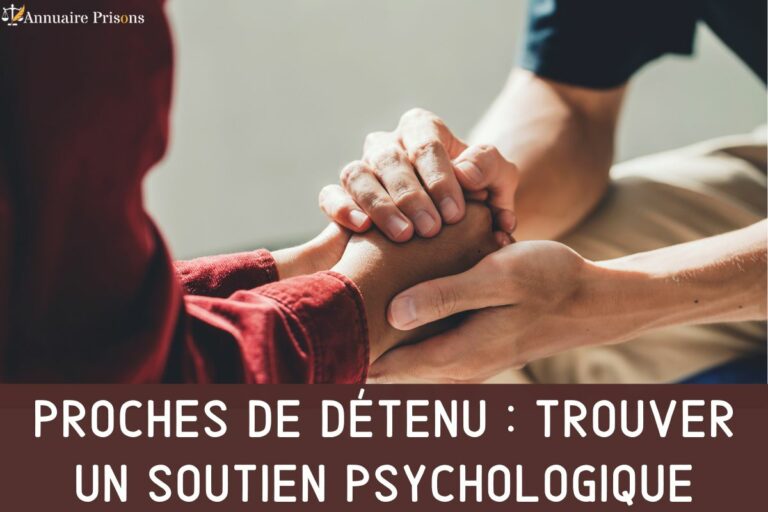 soutien psychologique famille de détenus