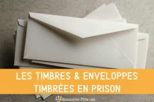 timbres et enveloppes timbrées prison