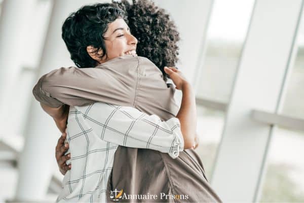 deux femmes au parloir