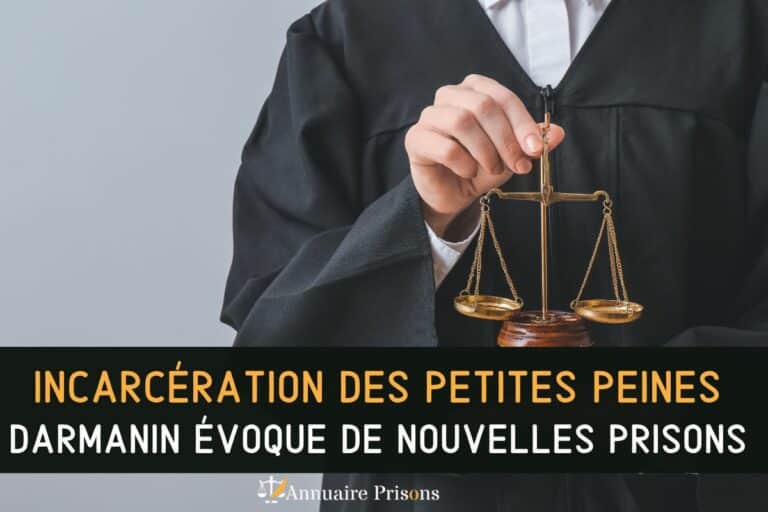 nouvelles prisons pour les petites peines