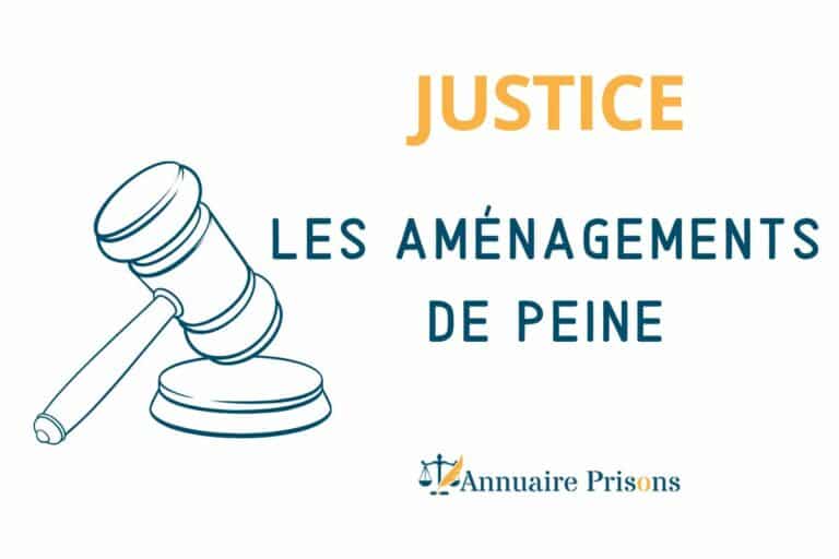 les aménagements de peine